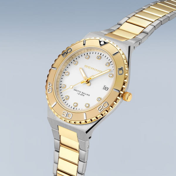 Bering Classic silver/polished/brushed gold 18936-710-US