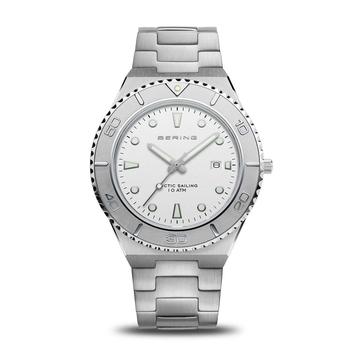 Bering Classic plata pulido/cepillado 18940-704-US
