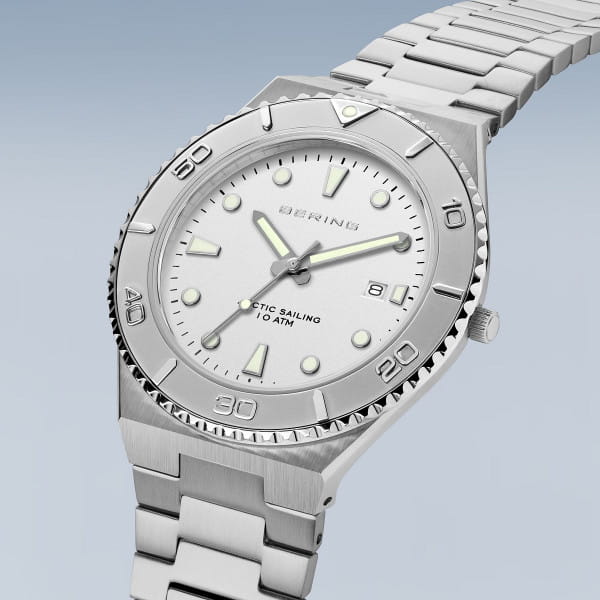 Bering Classic plata pulido/cepillado 18940-704-US