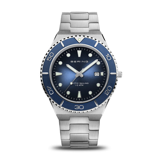 Bering Classic plata pulido/cepillado 18940-707-US