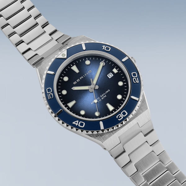 Bering Classic plata pulido/cepillado 18940-707-US