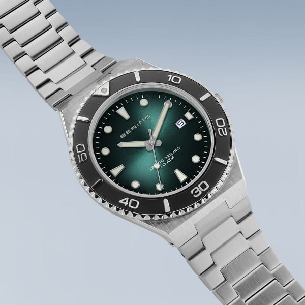 Bering Classic plata pulido/cepillado 18940-708-US