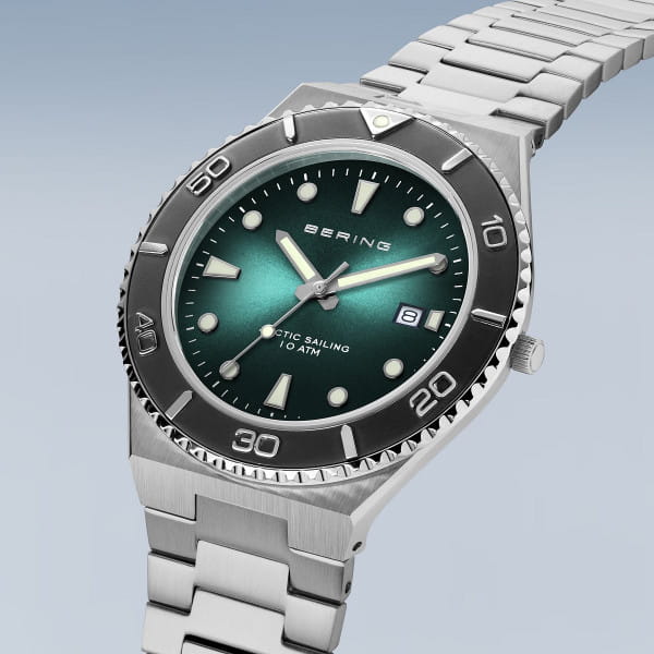 Bering Classic plata pulido/cepillado 18940-708-US