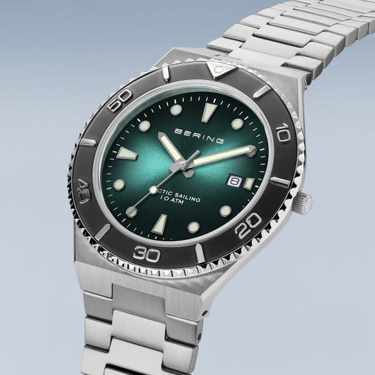 Bering Classic plata pulido/cepillado 18940-708-US