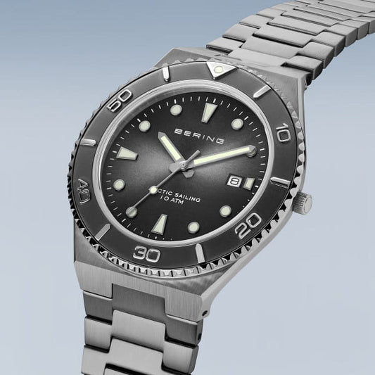 Bering Classic gris pulido/cepillado 18940-777-US