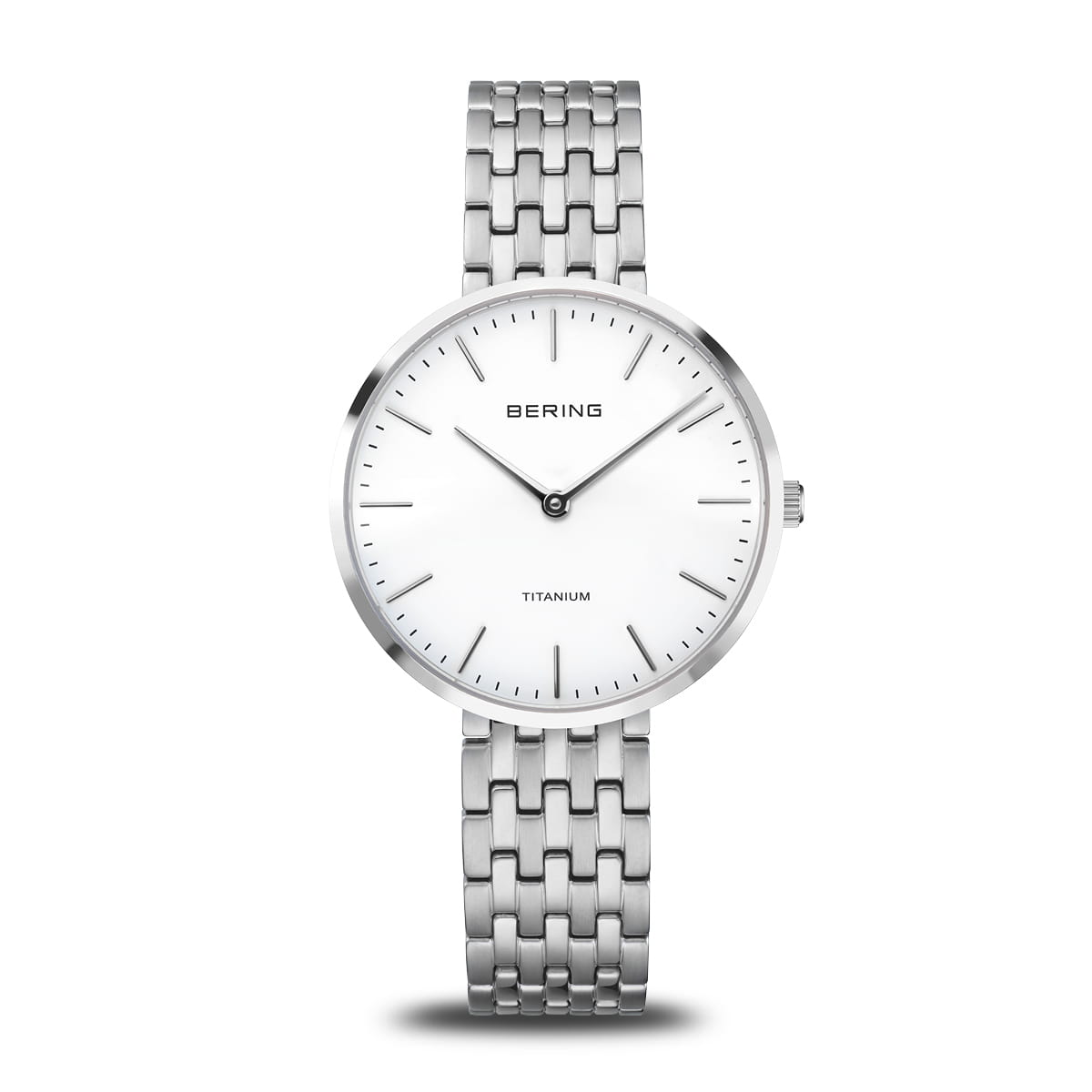 Bering Titanium plata pulido 19334-004-US
