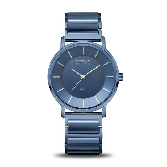 Bering Solar polished blue 19535-797-US