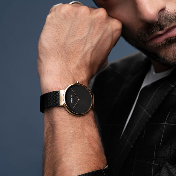 Bering Classic oro rosa pulido/cepillado 14539-166-US
