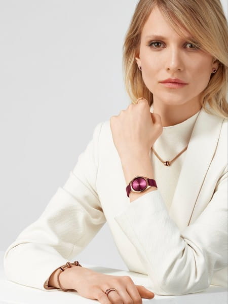 Bering Ultra Slim polished rose gold 17031-969-US