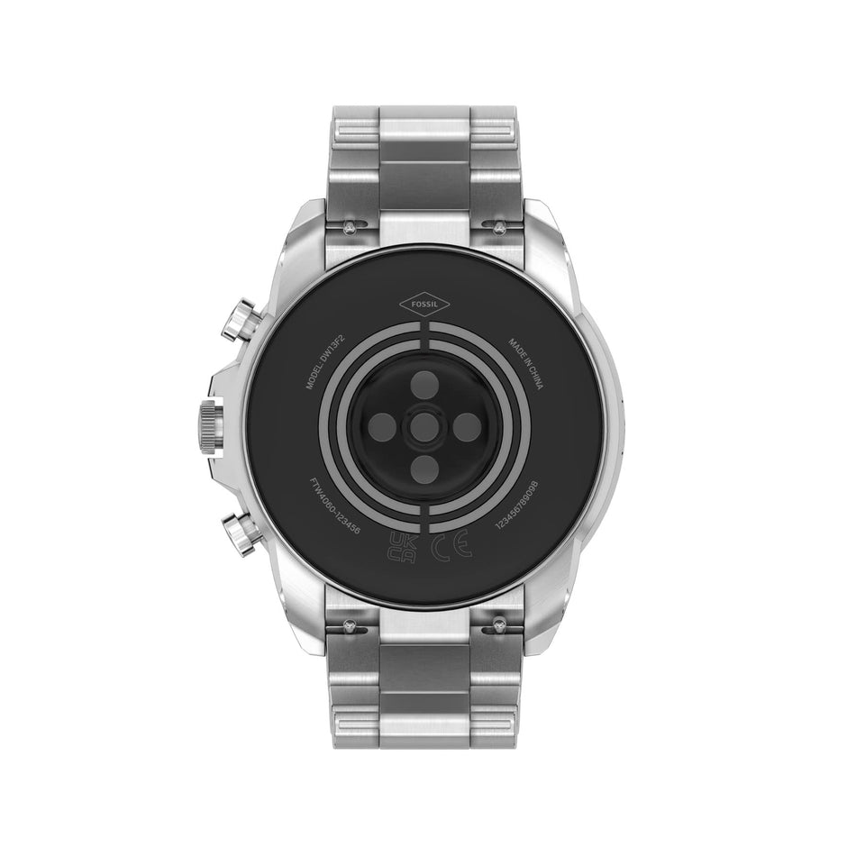 Fossil Gen 6 44mm Stainless Steel Smartwatch w/ Stainless Steel Band FTW4060V