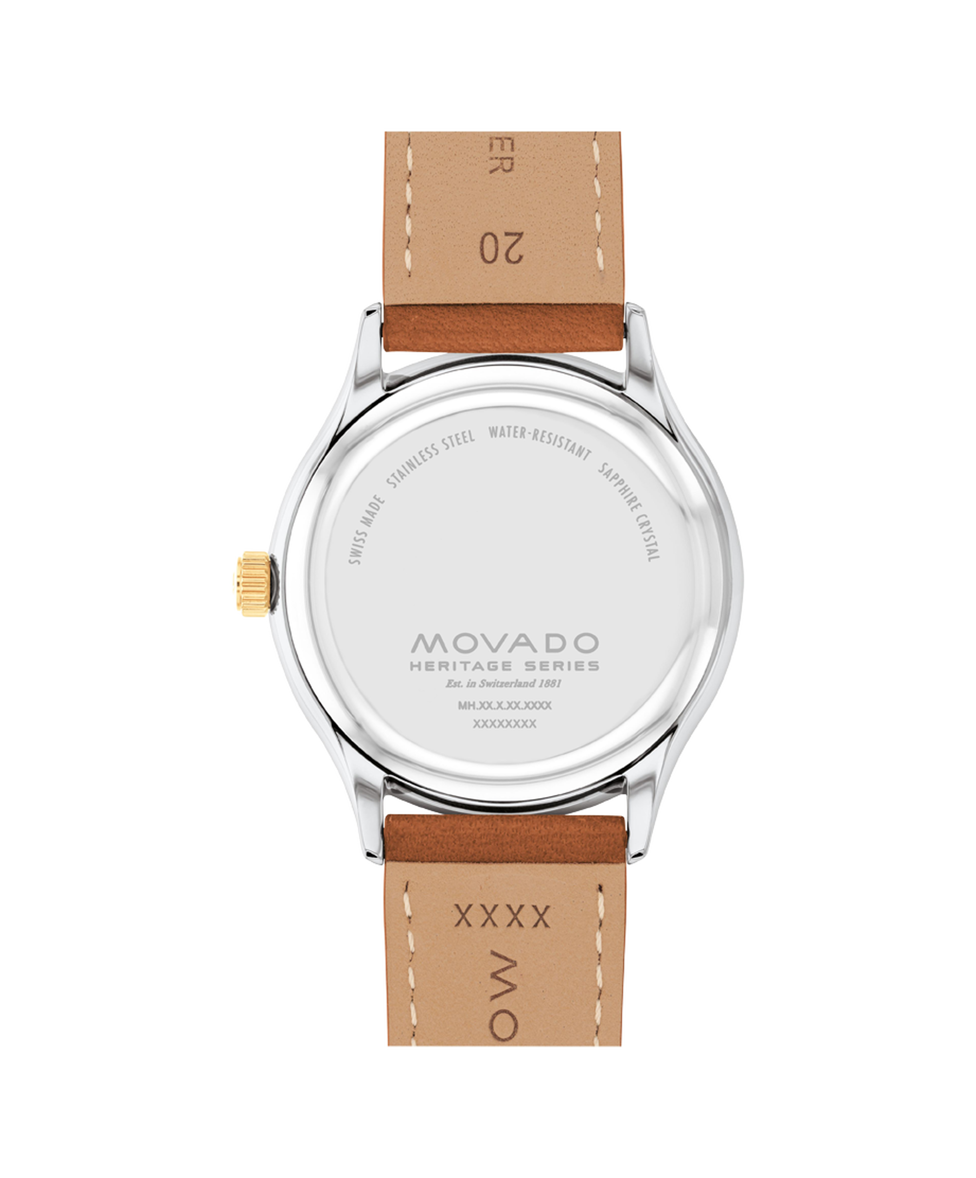 Movado Heritage Series Calendoplan 3650191