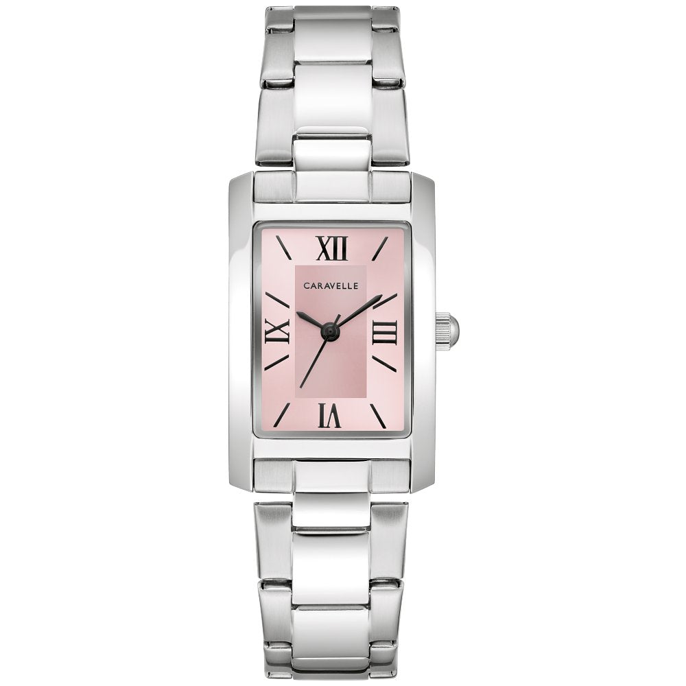 Bulova Caravelle Stainless Steel Classic CAR Ladies Watch 43L224