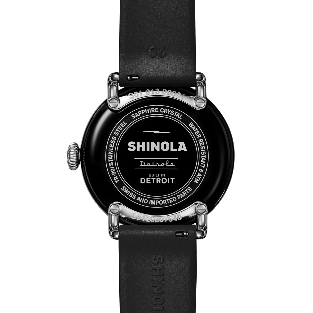 Shinola Detrola Watch S0120307640-1-Blk-41-USA