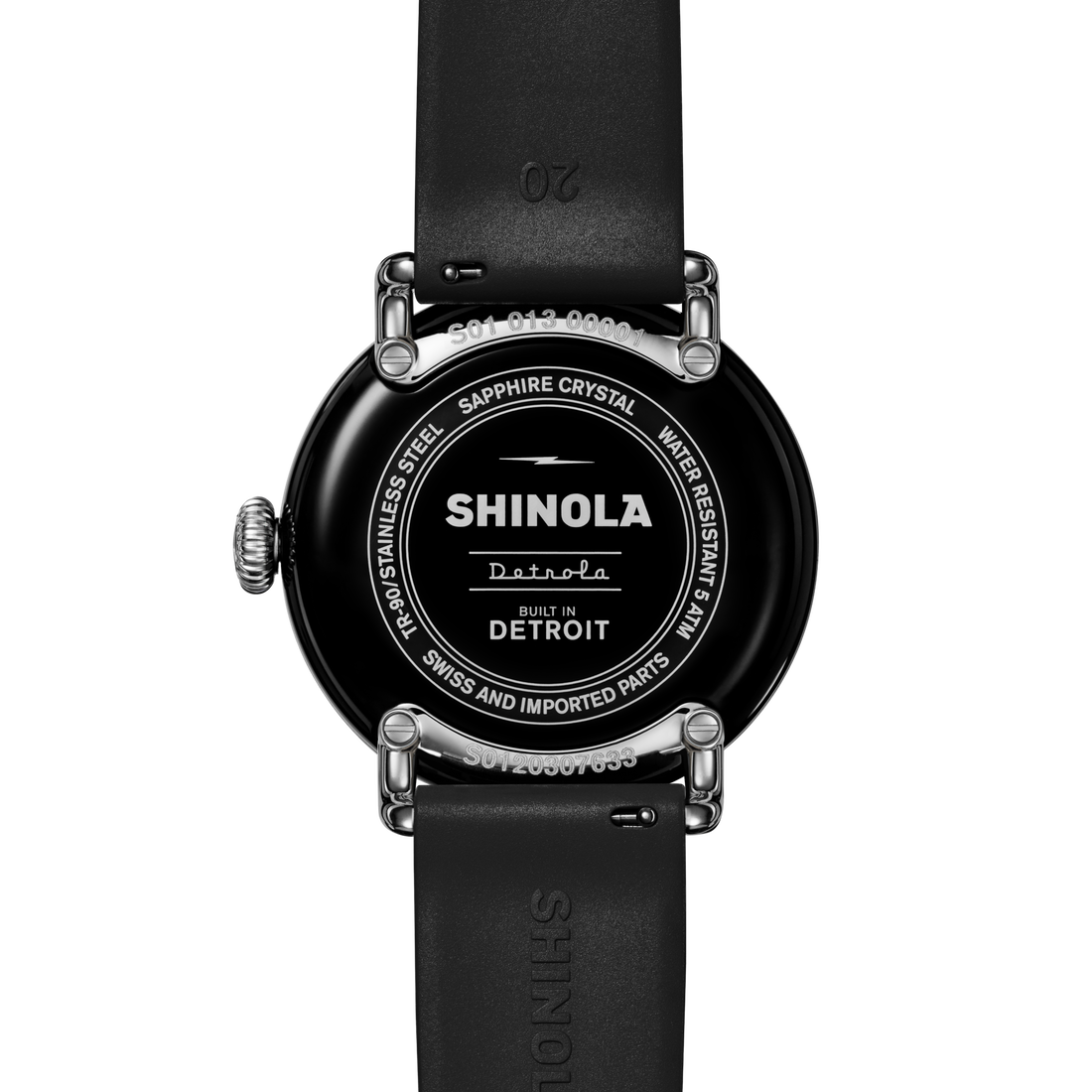 Shinola Detrola Watch S0120307633-1-Blk-41-USA