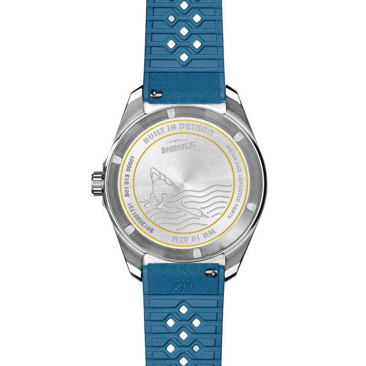 Shinola Duck Watch S0120301731-1-Blu-40-USA