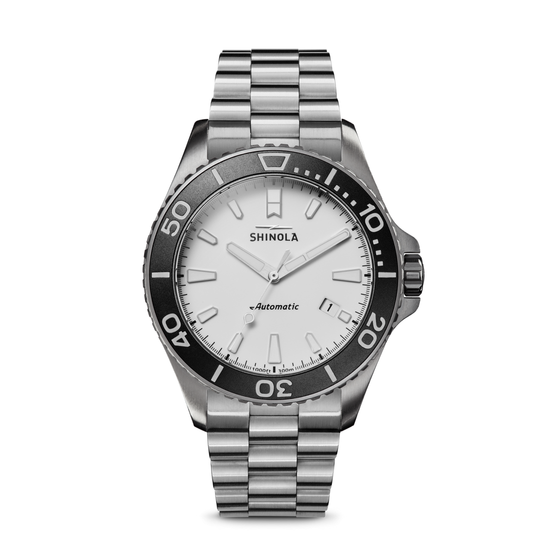 Shinola Ice Monster Automatic Watch S0120194496-1-Wht-43-CHE