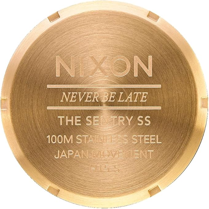 Nixon Sentry Wobble 4th Dim Gold / Black A1454-5358-00 42mm