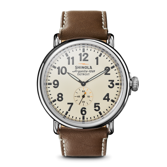 Shinola Runwell Watch S0110000039-1-Crm-47-USA