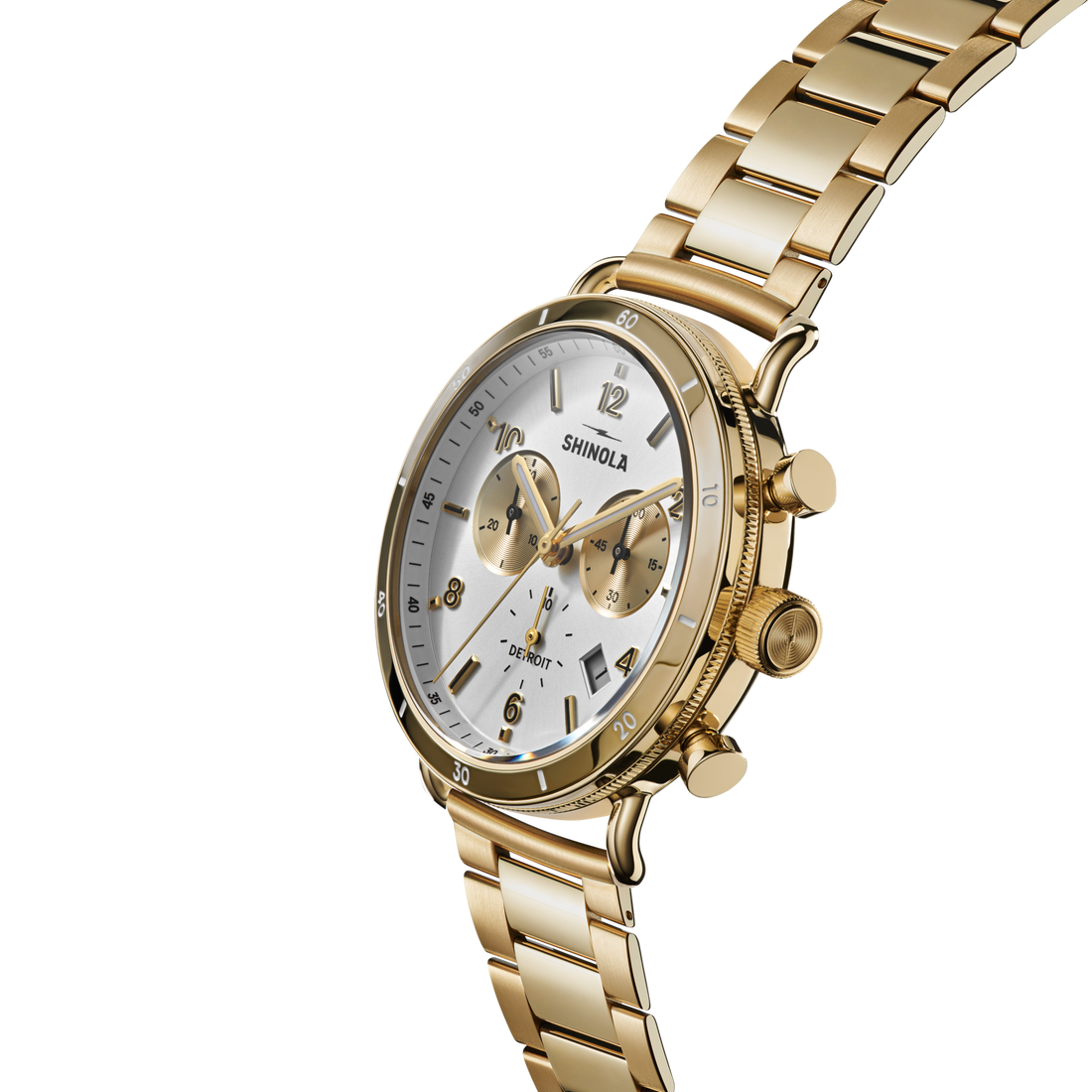 Shinola Canfield Sport Chronograph Watch S0120307783-1-Sil-40-USA