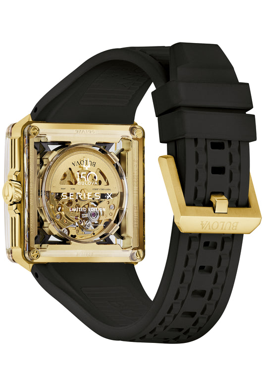 Bulova Stainless Steel Luxury Mens Watch 97A195