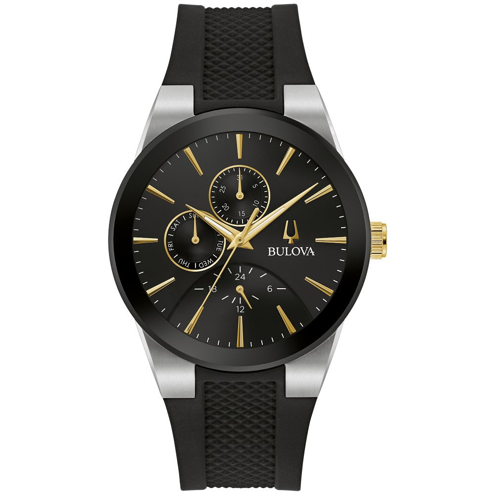 Bulova Stainless Steel Modern BUL Mens Watch 98C146