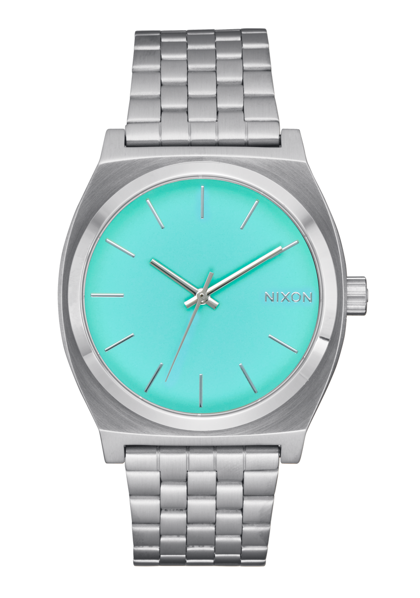 Nixon TIME TELLER A045 2084-00 SILVER TURQUOISE 37mm