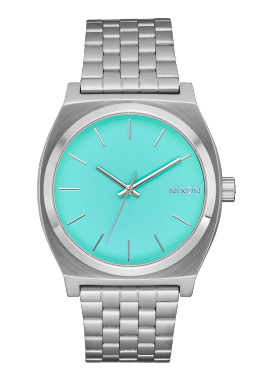 Nixon TIME TELLER A045 2084-00 SILVER TURQUOISE 37mm