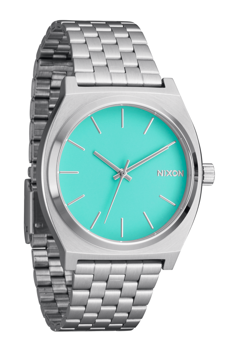 Nixon TIME TELLER A045 2084-00 SILVER TURQUOISE 37mm