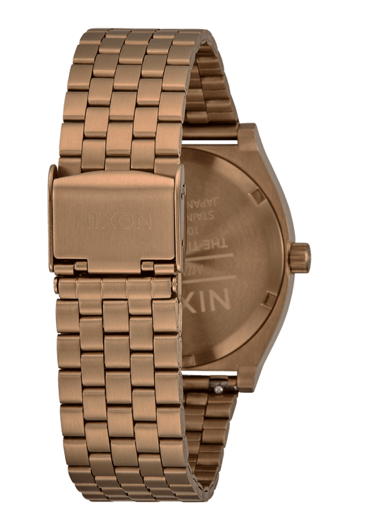 Nixon Time Teller Dessert Gold/Arles Blue A045 5301-00 37mm