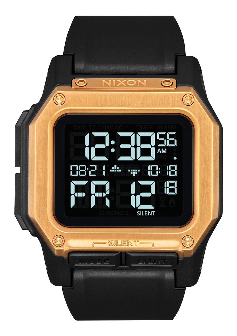 Nixon Regulus Black/Gold A1180-010 46mm