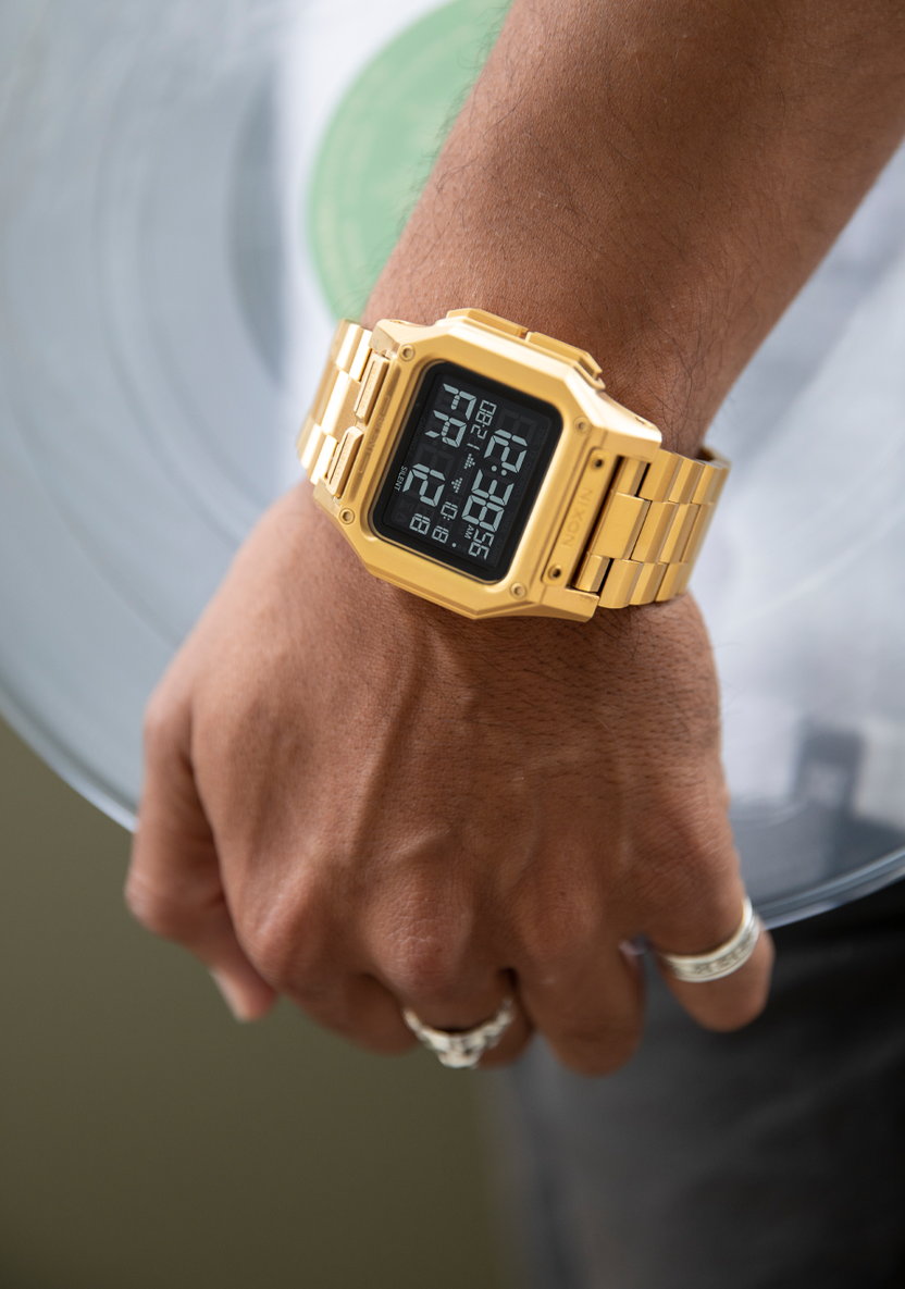 Nixon Regulus SS All Gold A1268-502-00 46mm