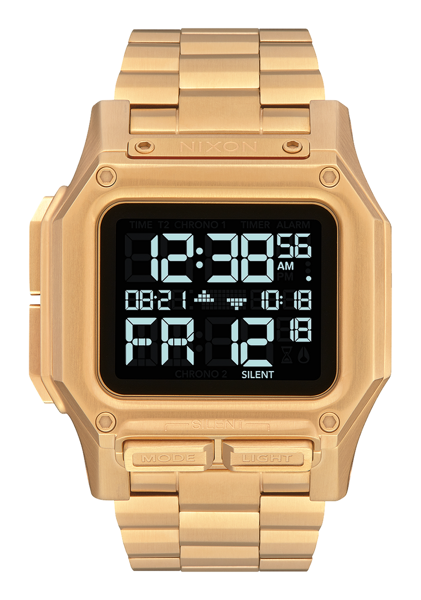 Nixon Regulus SS All Gold A1268-502-00 46mm