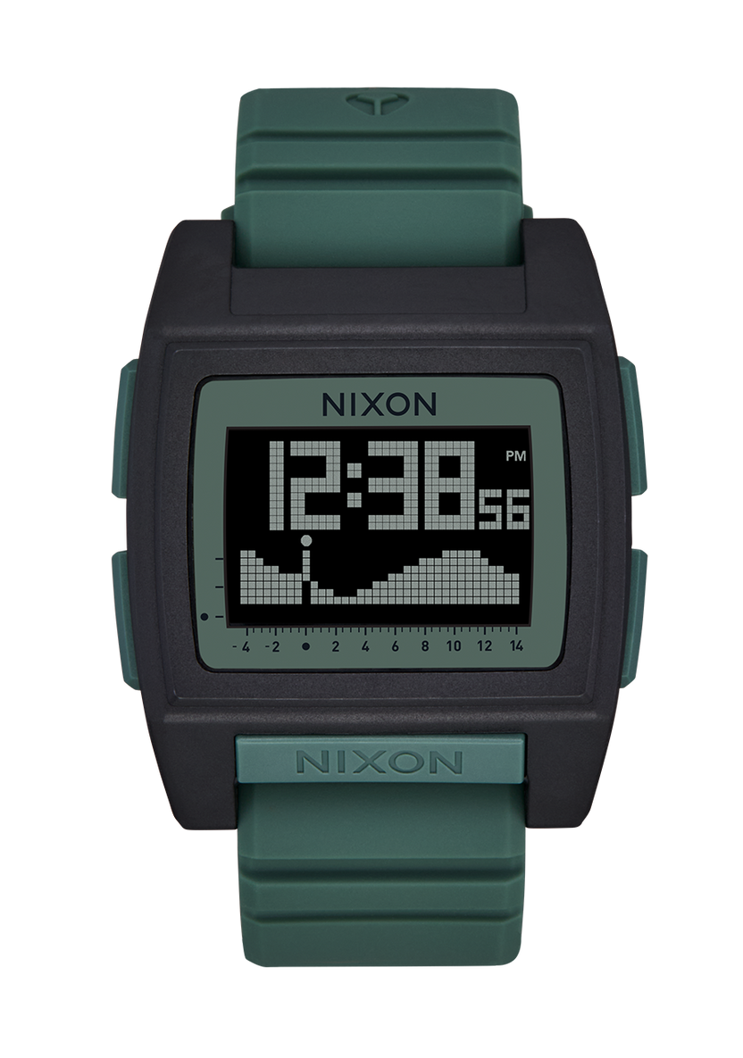 Nixon Base Tide Pro Black / Sage A1307-5364-00