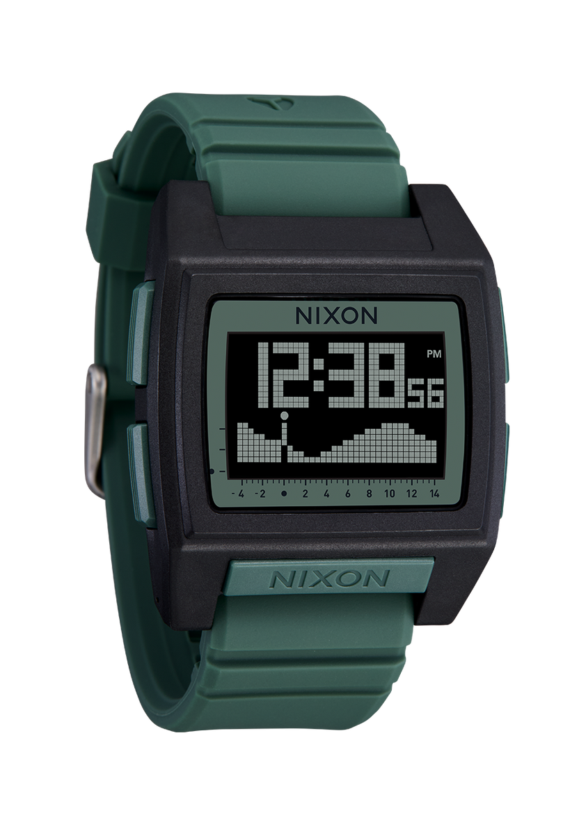 Nixon Base Tide Pro Black / Sage A1307-5364-00
