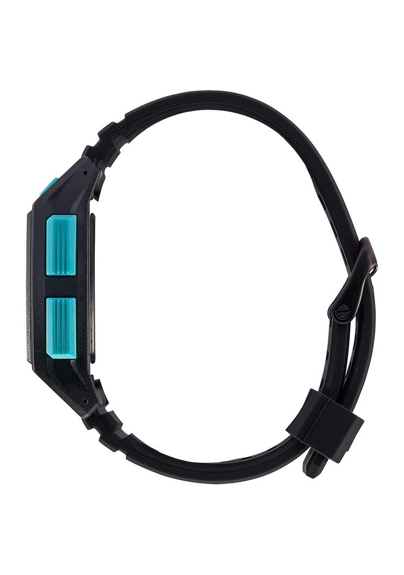 Nixon Base Tide Pro All Black / Blue A1307-602-00