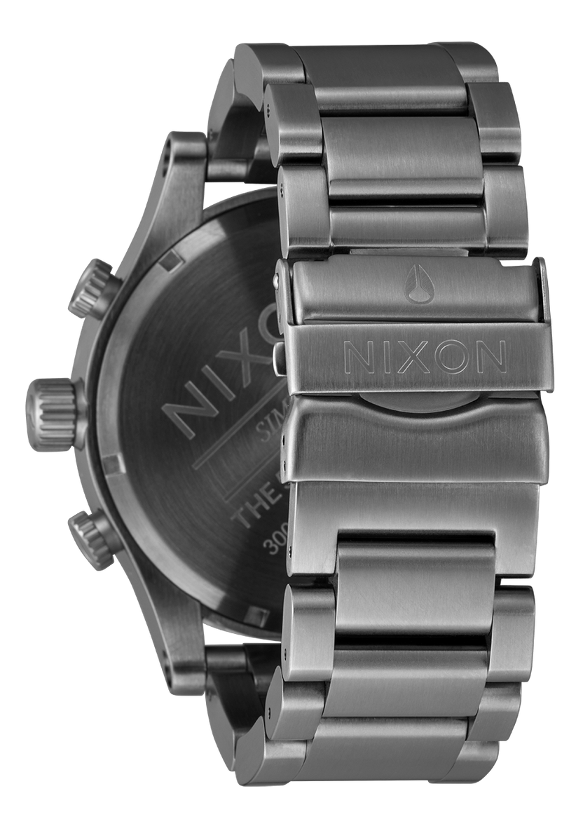 Nixon 31-50 Light Gunmetal/Dk Forest A1389-5157-00 51mm