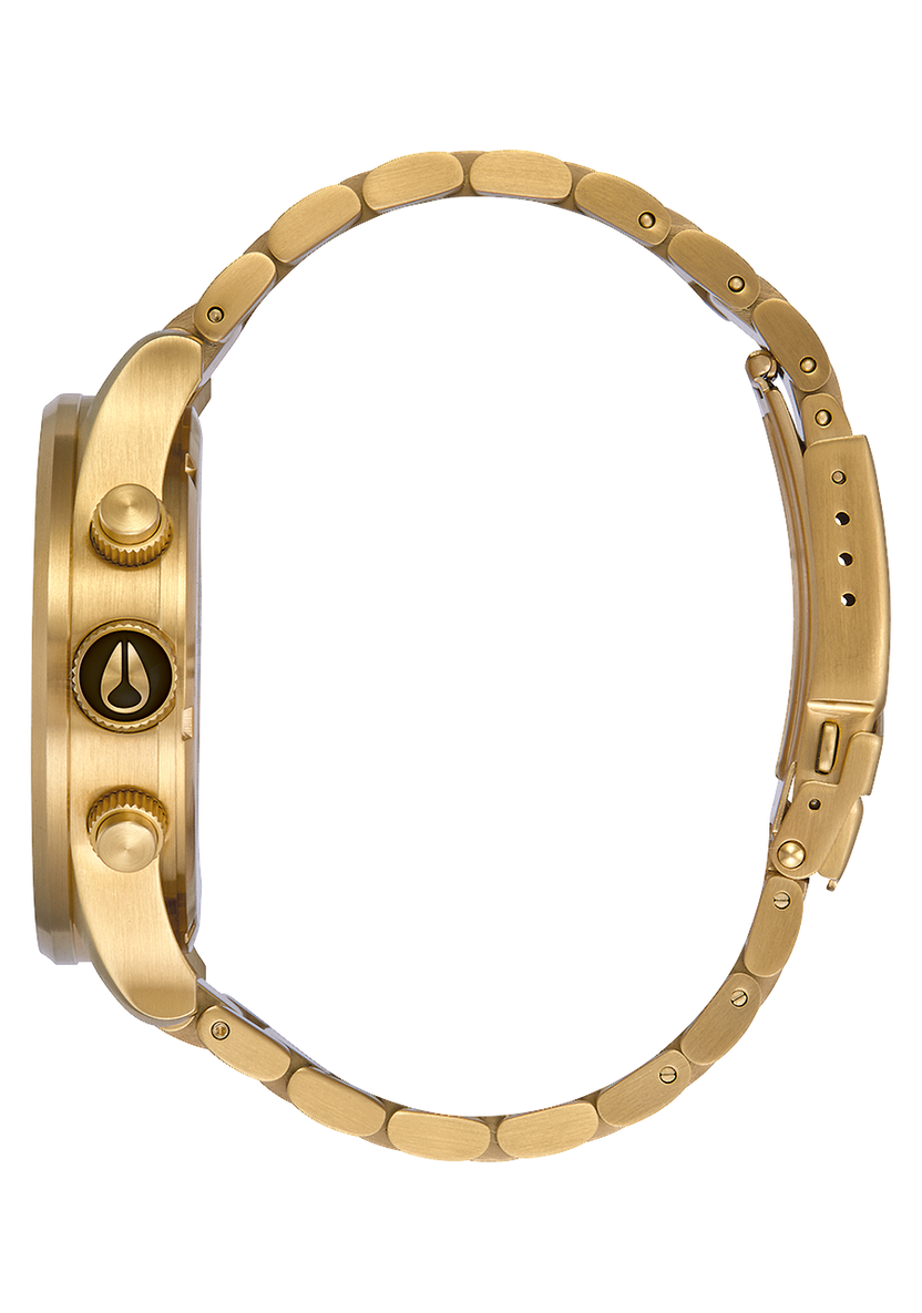 Nixon SENTRY CHRONO A1390 510-00 ALL GOLD 42mm