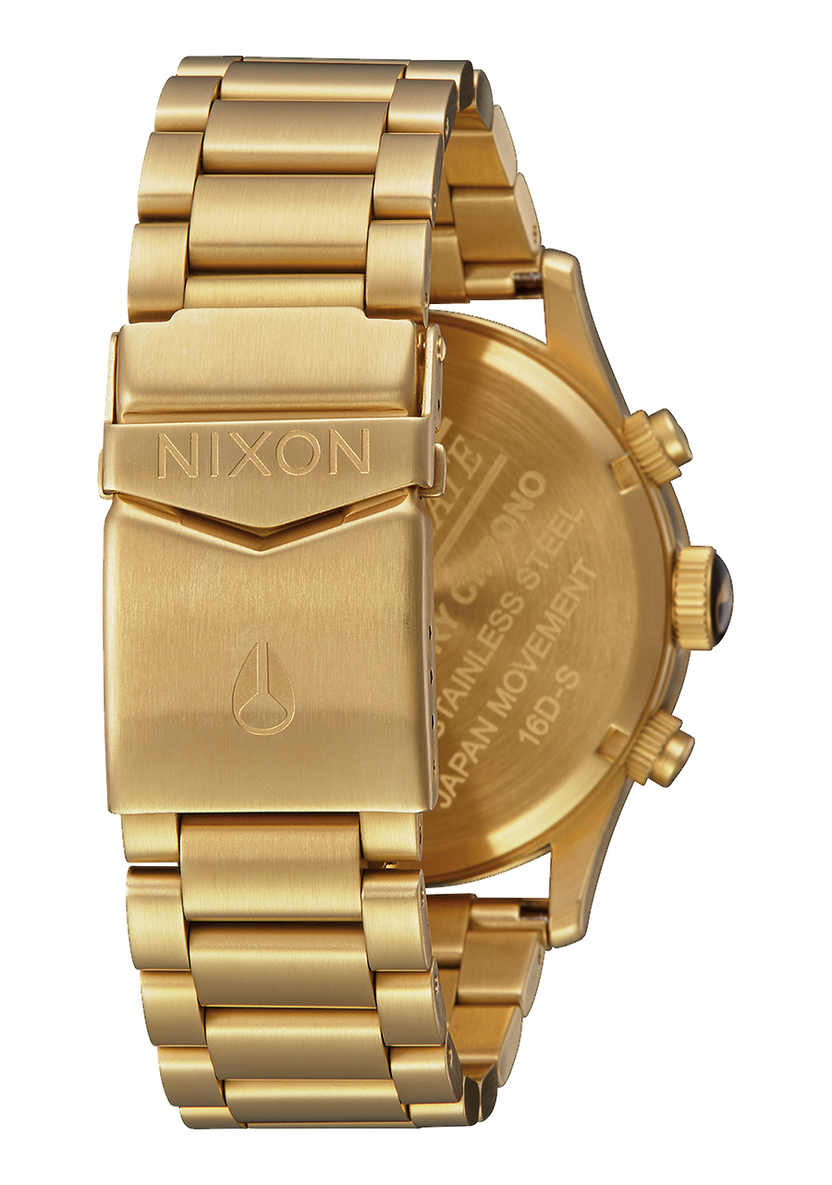 Nixon SENTRY CHRONO A1390 510-00 ALL GOLD 42mm