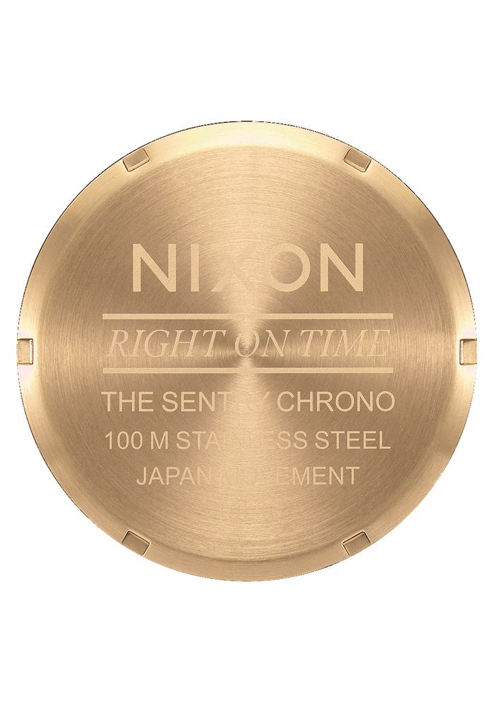 Nixon Sentry Chrono Gold/Indigo/Brown A405 5033-00 42mm