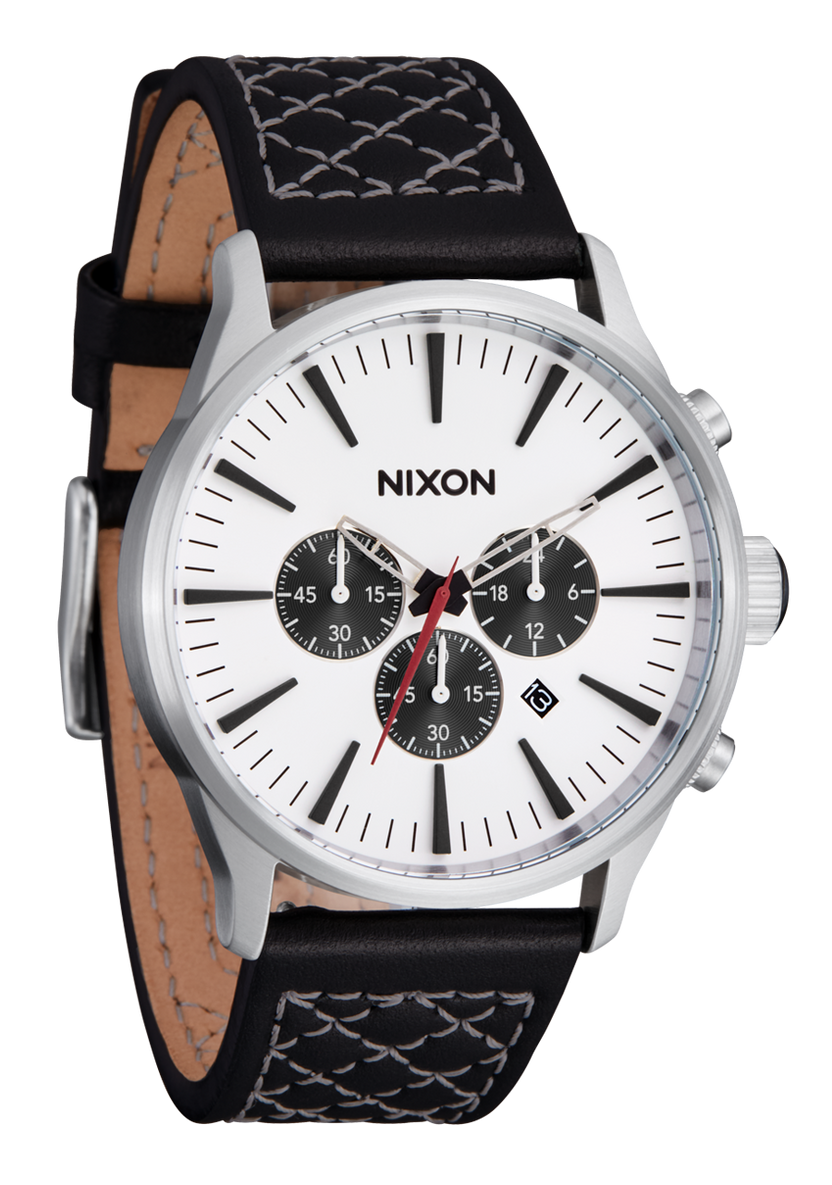 Nixon Sentry Chrome/Cloud Sunray/Black A1391-5267-00 42mm
