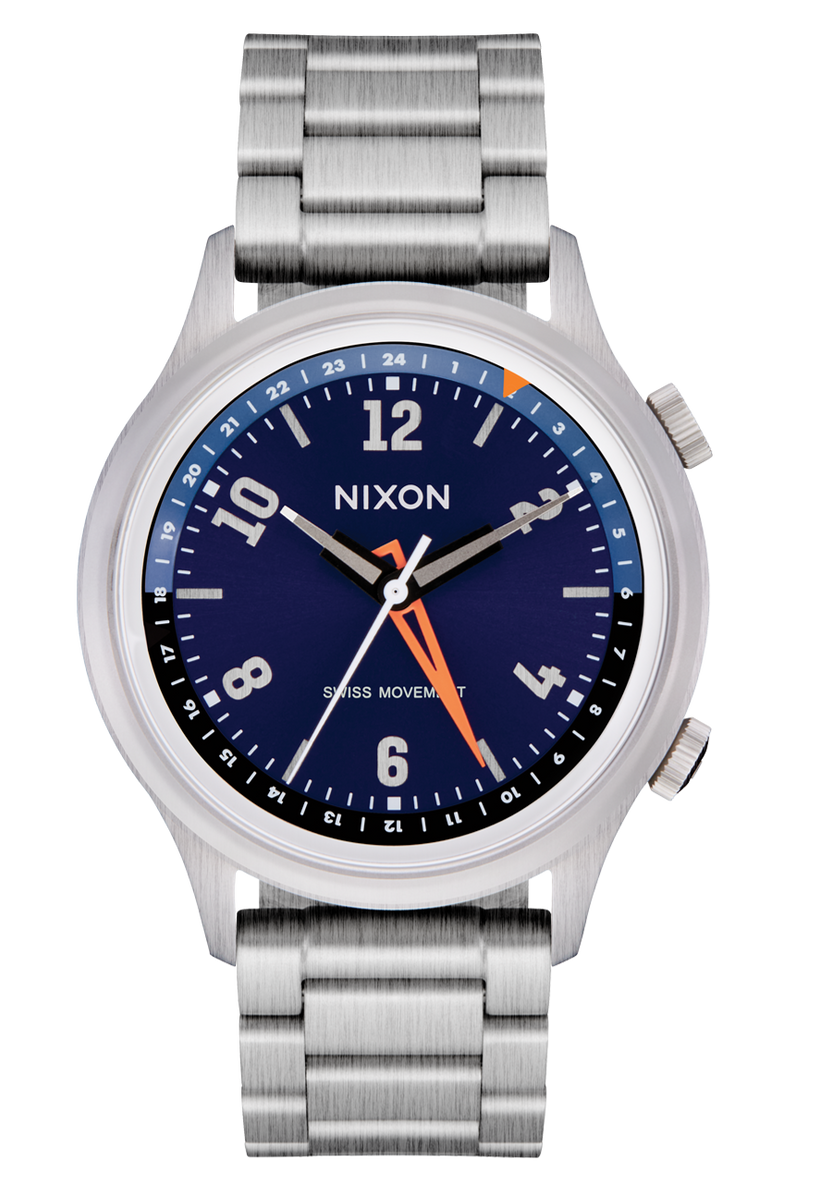 Nixon Drifter 40 Silver/Midnight Sunray A1422 5289-00 40mm
