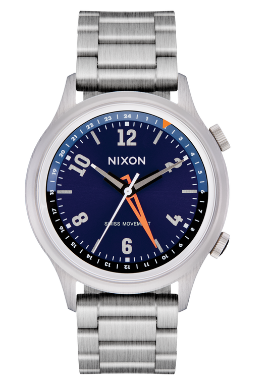 Nixon Drifter 40 Silver/Midnight Sunray A1422 5289-00 40mm