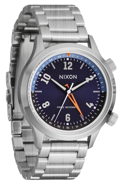 Nixon Drifter 40 Silver/Midnight Sunray A1422 5289-00 40mm