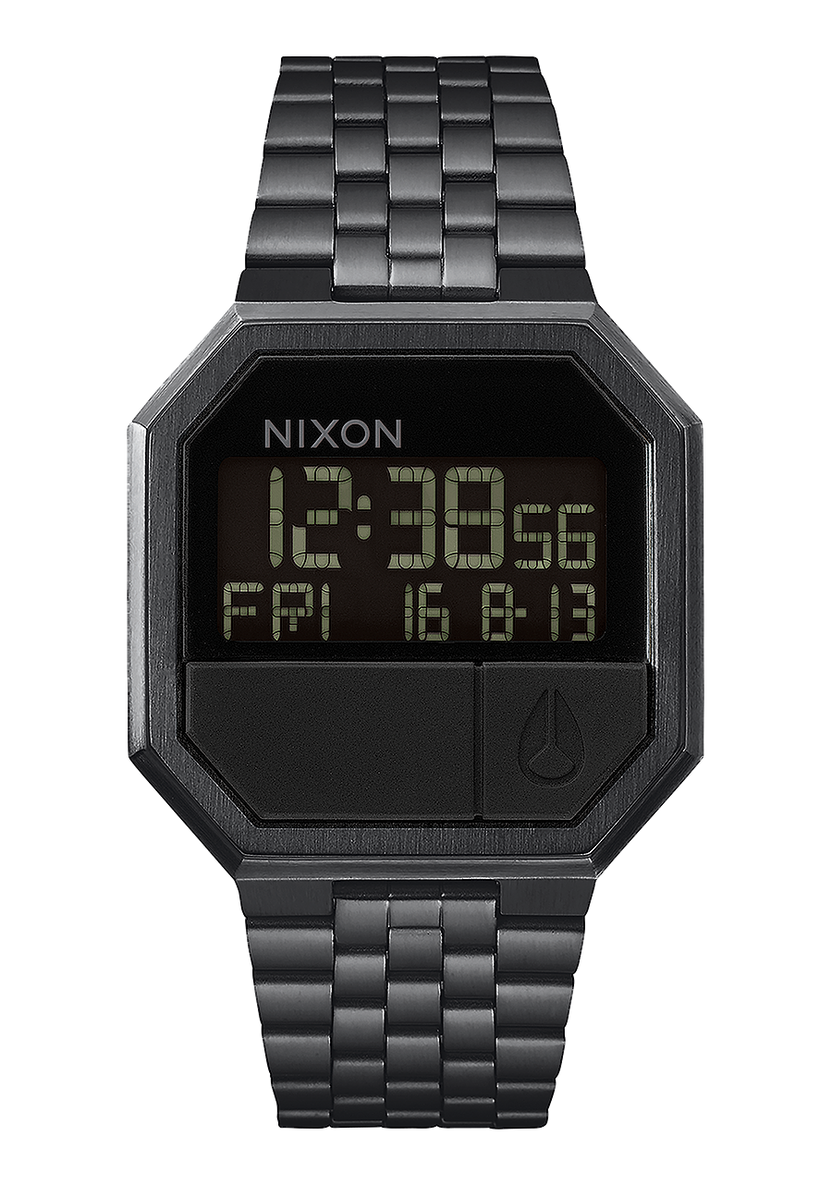Nixon Re-Run All Black A158-001-00 38.5mm