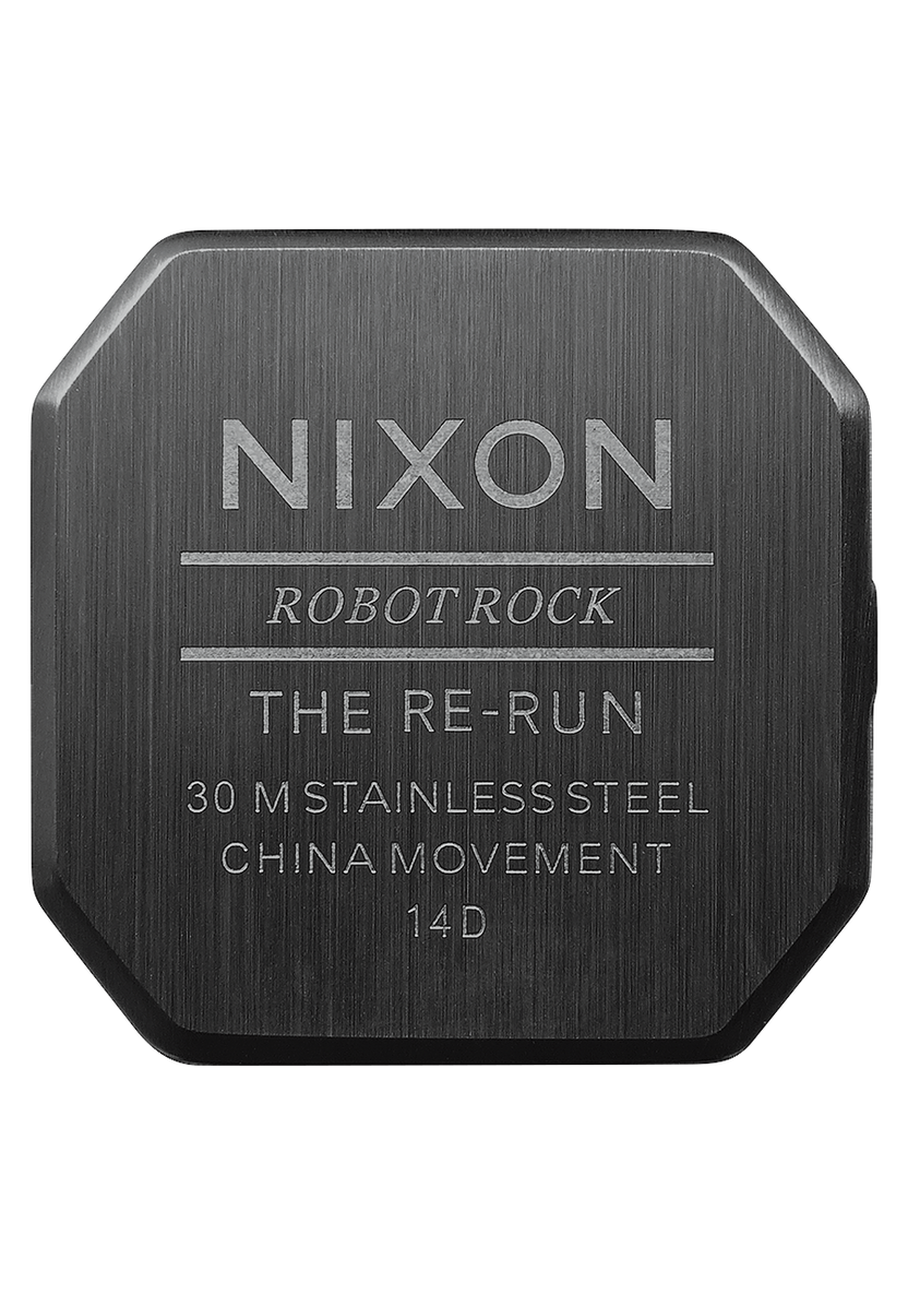 Nixon Re-Run All Black A158-001-00 38.5mm