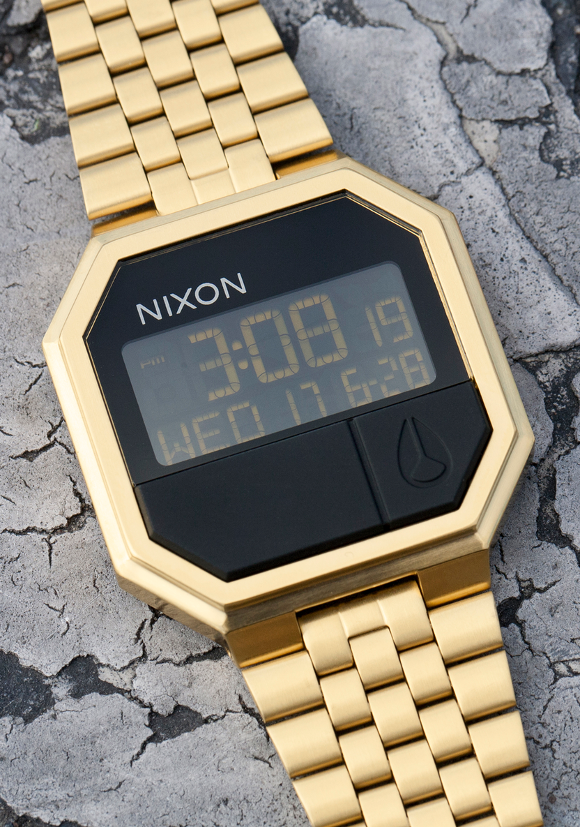 Nixon Re-Run All Gold A158-502-00 38.5mm