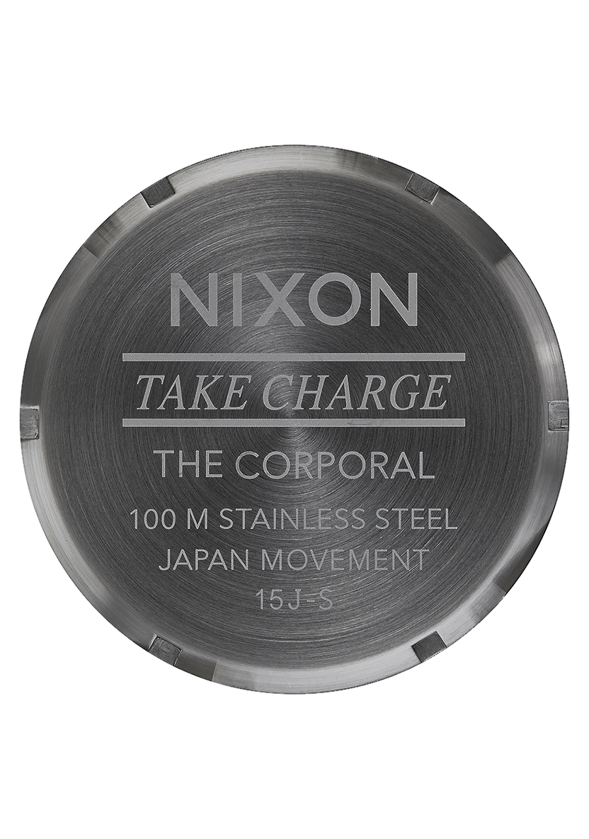 Nixon Corporal Red/Gunmetal A346 2100-00 48mm