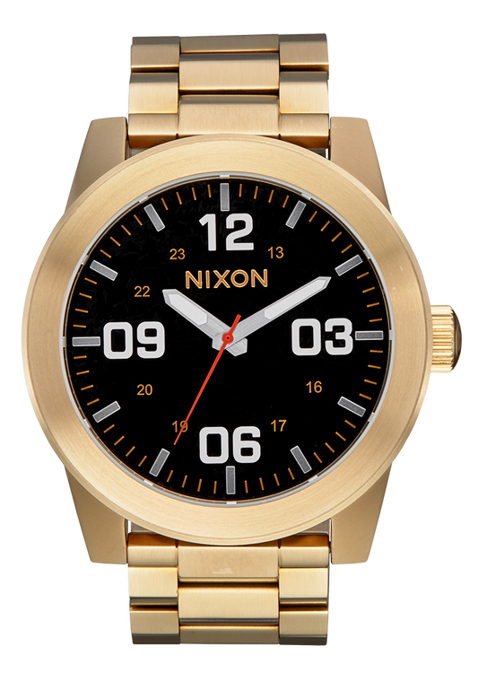Nixon Corporal Yellow Gold/Black A346-5163-00 48mm