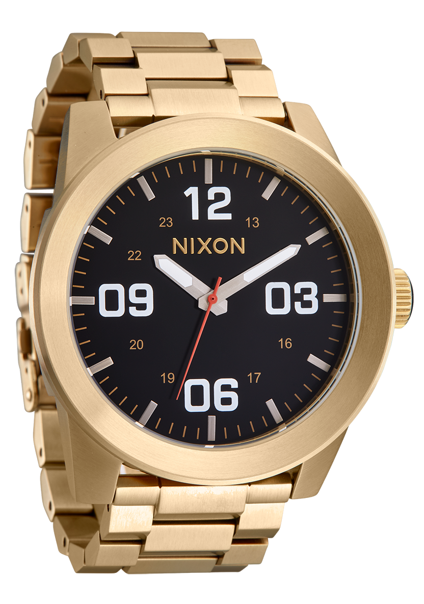Nixon Corporal Yellow Gold/Black A346-5163-00 48mm