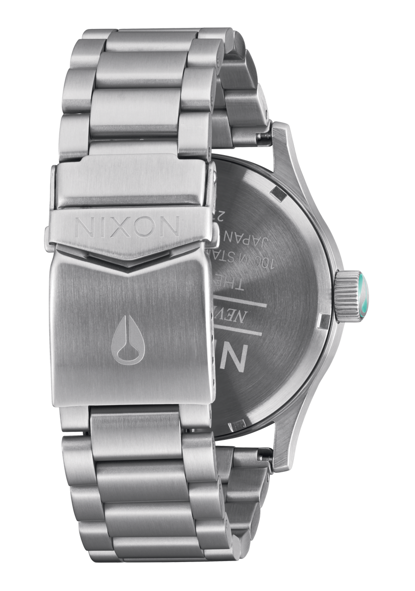 Nixon Sentry SS Silver/Turquoise A356 2084-00 42mm
